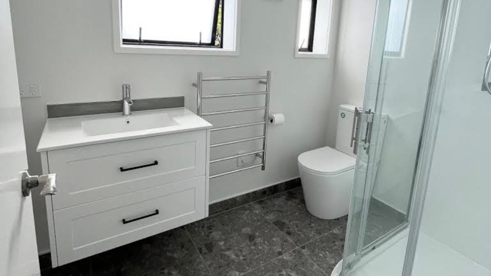 Compact White Bathroom Upgrade