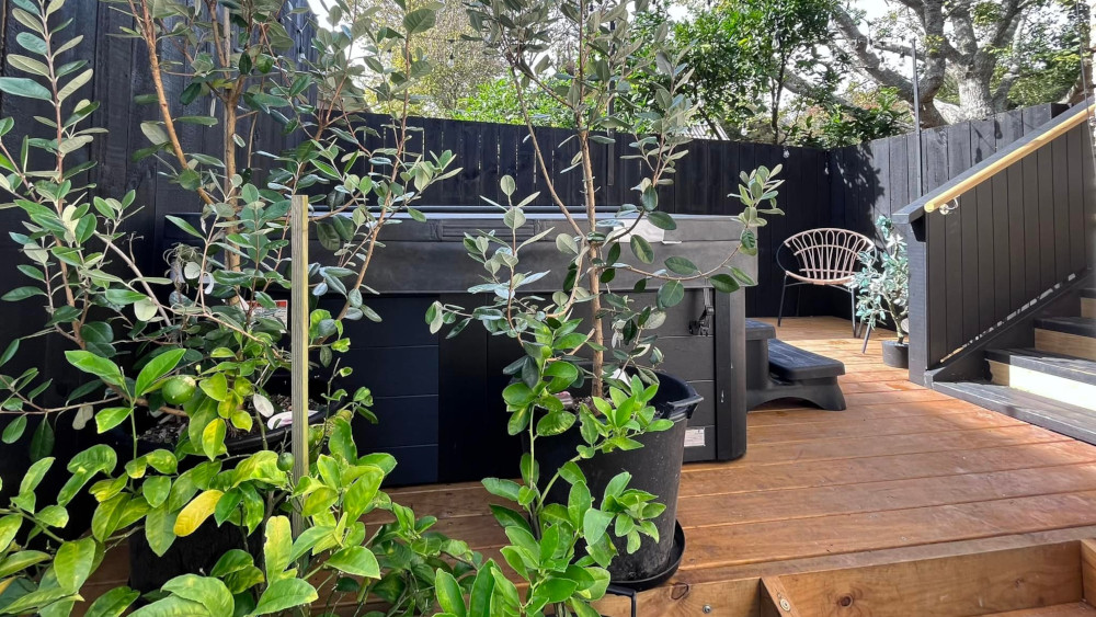Deck with Outdoor Seating Area